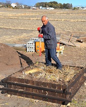 腐食や風雨に耐える堆肥枠 福島県 ２月３週号 Nosai